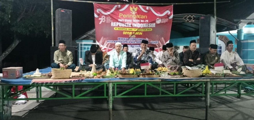 Malam Tirakatan HUT-RI Ke - 78 Dusun Pencol II